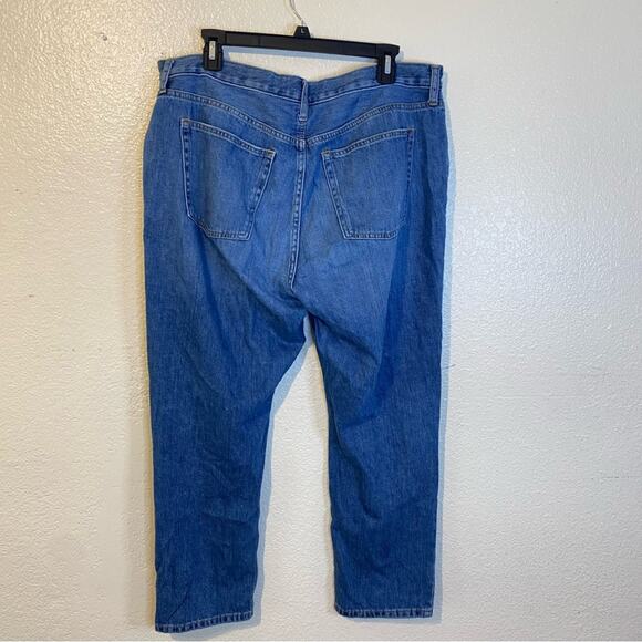 Everlane The Super-Soft Relaxed Jean Organic Cotton Medium Wash Size 33 - Picture 5 of 11